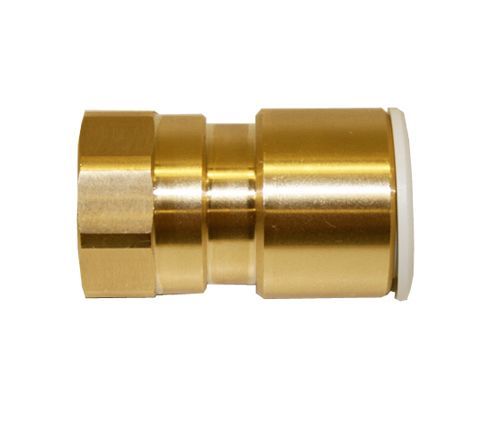 JG Speedfit Brass Female Coupler 22mm x 3/4