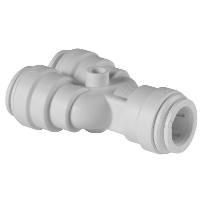 JG Speedfit Pipe 2 Way Divider Plastic Fitting - 15mm