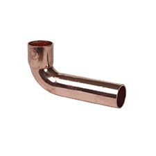 Copper End Feed Extended Street Elbow 15mm (150mm long)