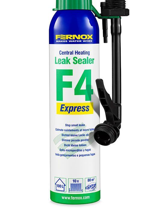 Fernox F4 Express Central Heating Leak Sealer Aerosol (400mL)