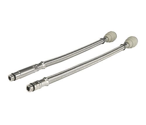 JG Speedfit Braided Flexible Tap Connector For Monobloc Mixers (15mm x M12 x 300mm) Pair