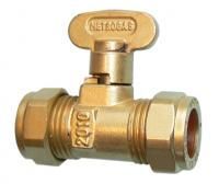 Metrogas Rigid Fan Compression Gas Cock (15mm)
