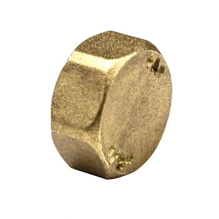 1 Inch Brass Blank Nut