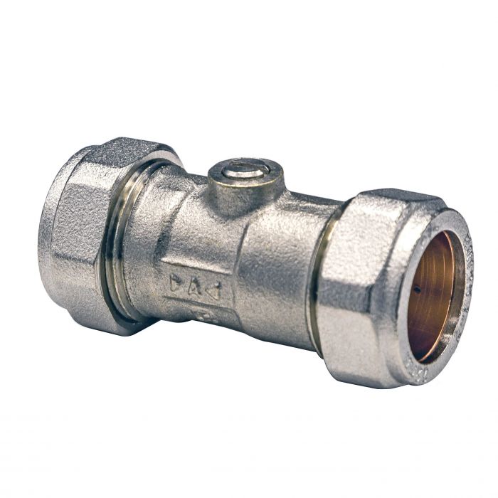 Chrome Isolating Valve (22mm)