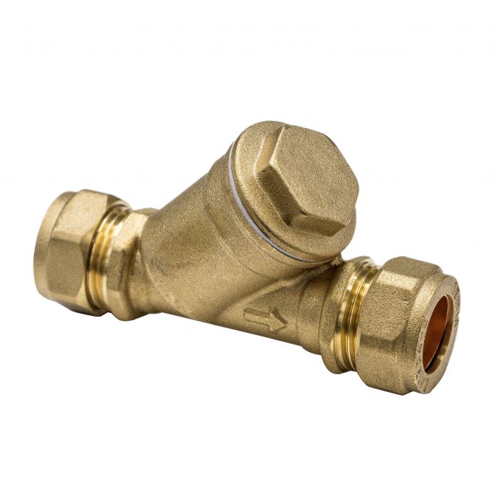 Brass Y Strainer (22mm)