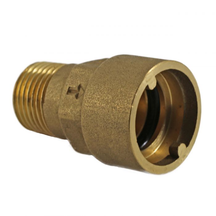 Straight Bayonet Connector 1/2 Inch