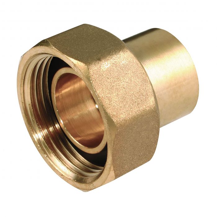 Meter Union Grooved 22mm x 1