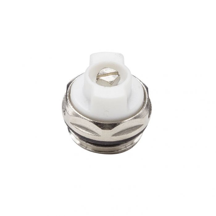 Chrome Plated Directional Radiator Vent - 1/2
