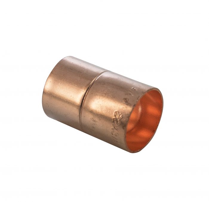 Copper End Feed Imperial/Metric Coupler - 28mm x 1