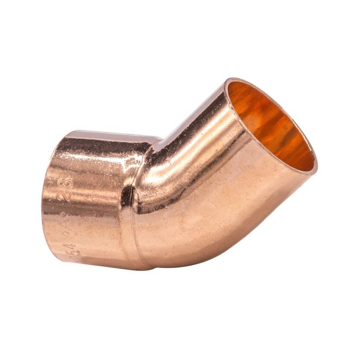 Copper End Feed Obtuse Street Elbow 28mm