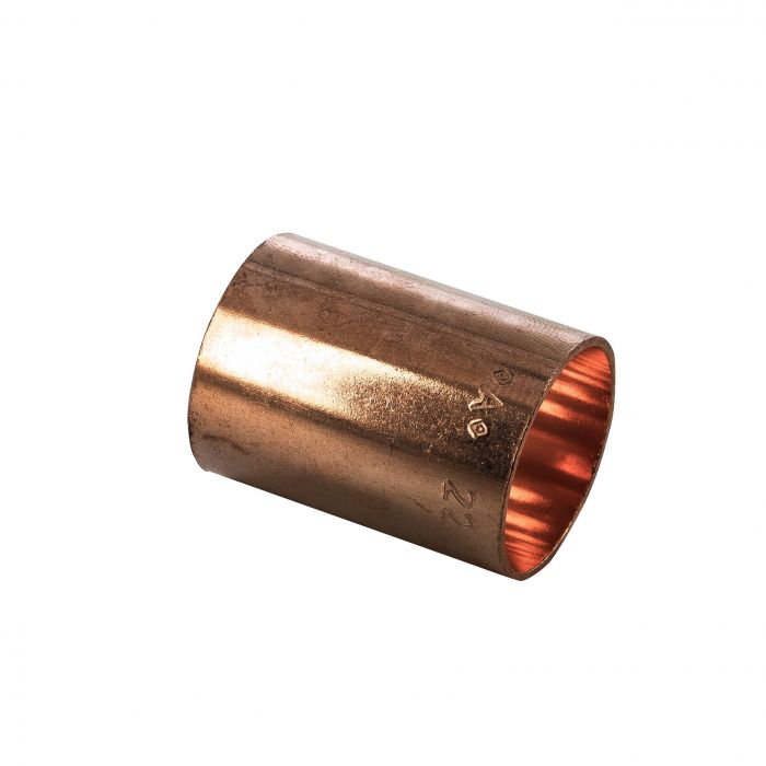 Copper End Feed Slip Coupling 22mm