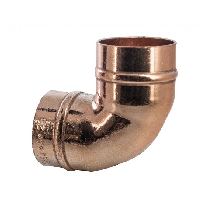 Copper Solder Ring Fitting - Elbow 42mm