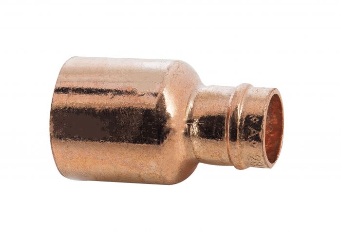 Copper Solder Ring Fitting - Fitting Reducer 12mm x 8mm