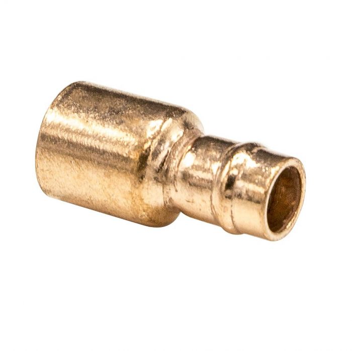 Copper Solder Ring Fitting - Fitting Reducer (Long) 15mm x 8mm