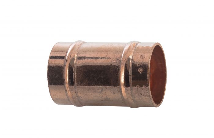 Copper Solder Ring Slip Coupler (22mm)