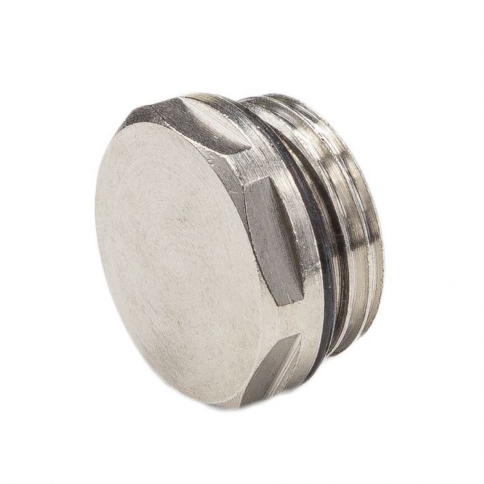 Chrome Plated Radiator Plug (1/2 Inch)
