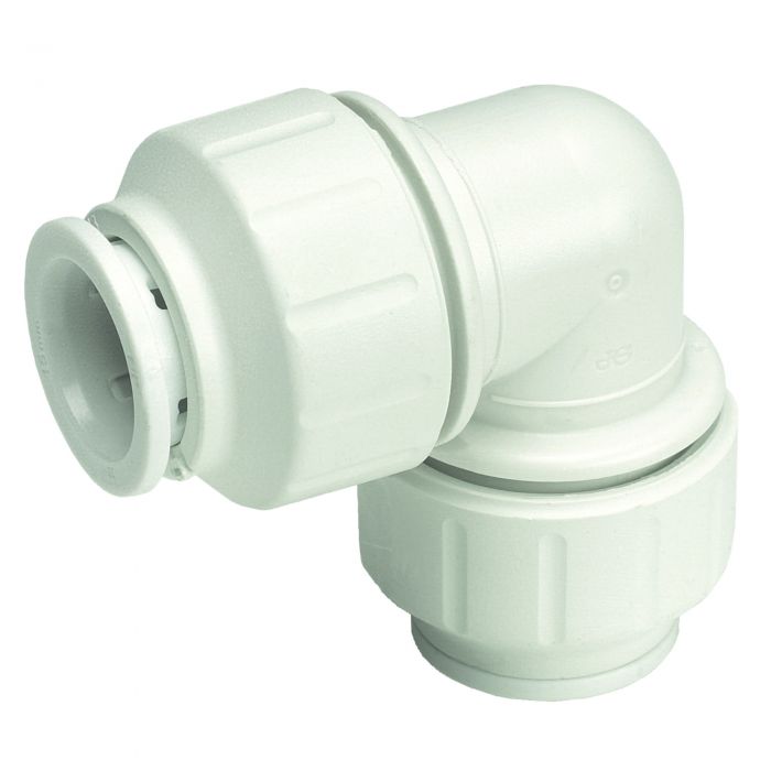 JG Speedfit Equal Elbow Plastic Fitting - 22mm