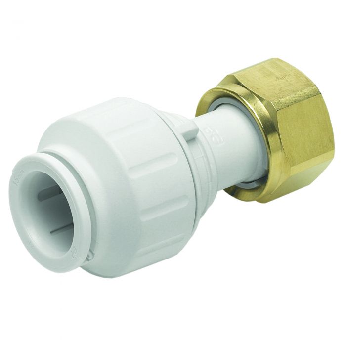 JG Speedfit Straight Tap Connector Plastic Fitting - 22mm X 3/4