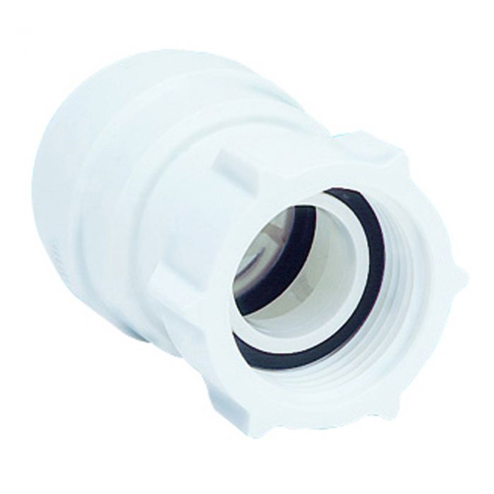 JG Speedfit Female Coupler -Tap Connector Plastic Fitting - 22mm X 3/4