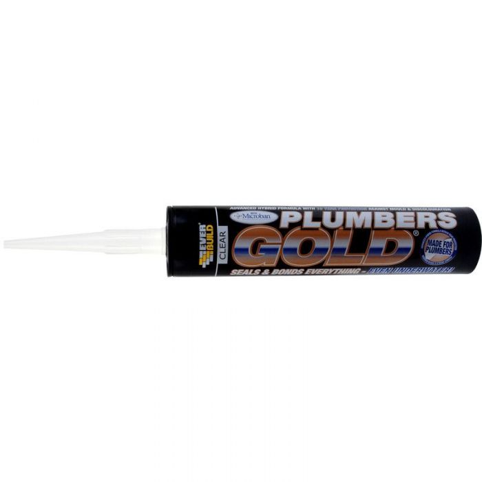 Everbuild Plumbers Gold Sealant (290mL) (Clear)