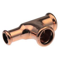 Pegler Xpress Copper 35mm x 28mm x 35mm S26 Reduced One End Tee