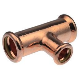 Pegler Xpress Copper Gas 35mmx35mmx28mm SG25 Reduced Centre Tee