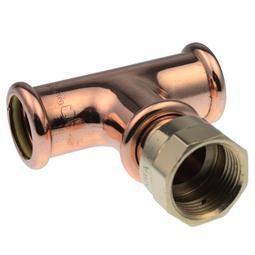Pegler Xpress Copper GAS 15mm x 15mm x 1/2 Inch SG30 Female Centre Tee
