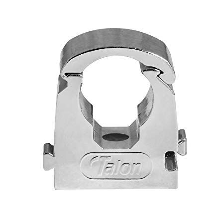 Talon CHROME Single Hinge Pipe Clip 22mm (Bag Of 10)