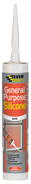 Everbuild General Purpose Silicone 310ml White