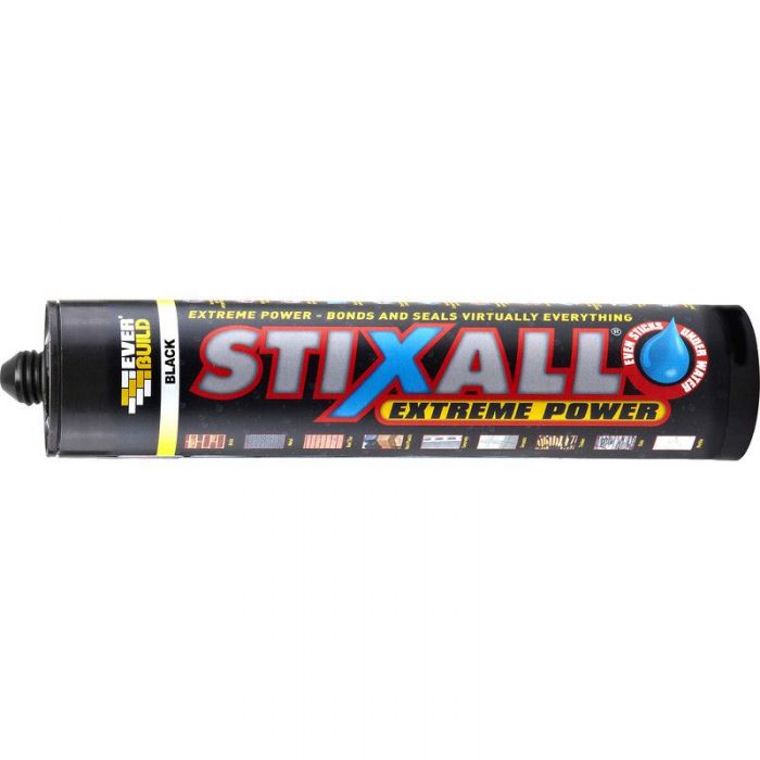 Everbuild Stixall Adhesive Black 290mL