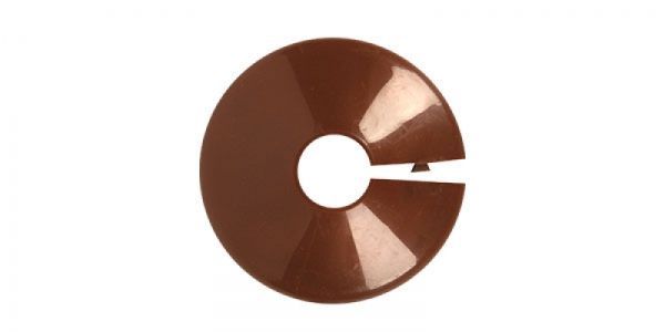 Talon Pipe Collar (Pack of 10) (22mm) (Teak)