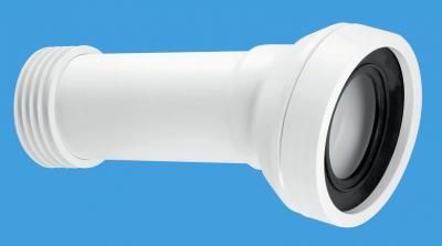 McAlpine WC-CON7 14 Degree Angle Rigid Pan Connector 110mm