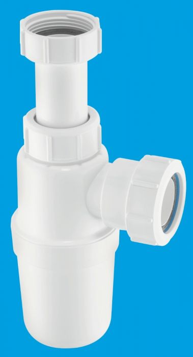 McAlpine Adjustable Inlet Slim Bottle Trap (1.1/4 Inch)