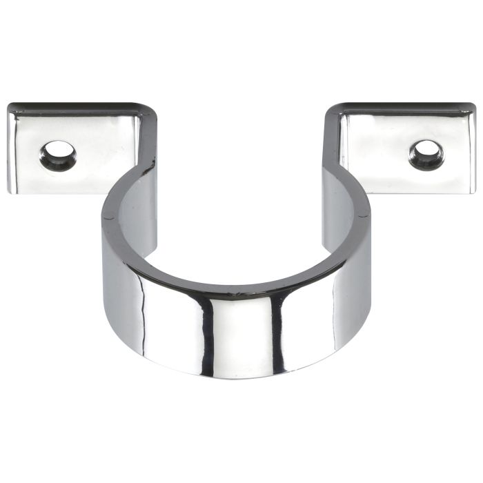 McAlpine Plastic Pipe Clip Chrome Plated (35mm)
