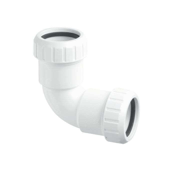 McAlpine 1.1/4 Inch 90 Degree Surefit Bend
