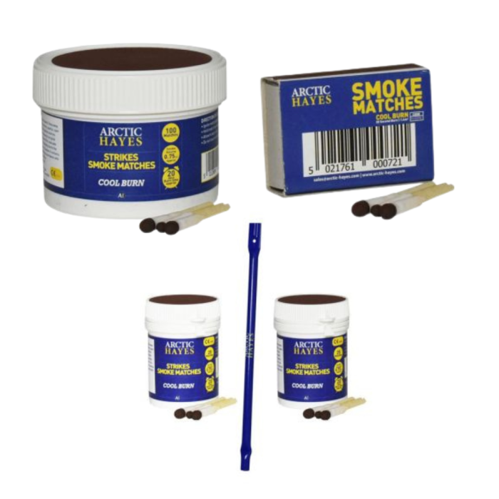 Arctic Hayes Smoke Kits, Matches and Accessories