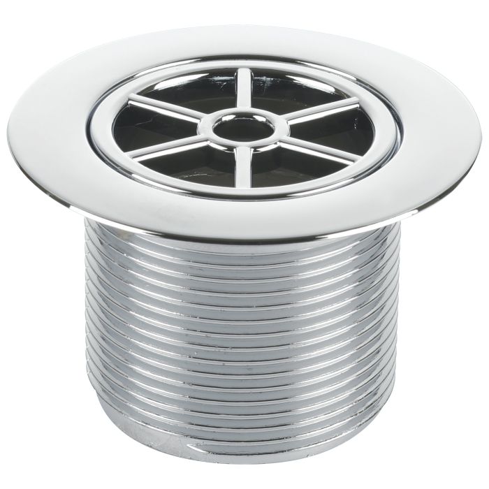 McAlpine Long Tail Shower Trap Grid Chrome Plated Plastic (70mm)