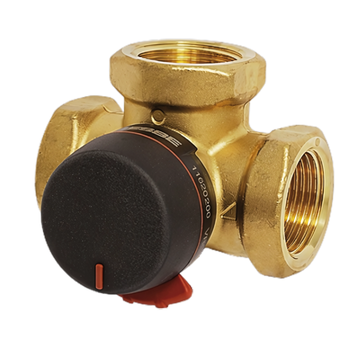 ESBE Diverting T-Pattern Mid-Port Valve (DN25, 10m3/h, 1Inch)