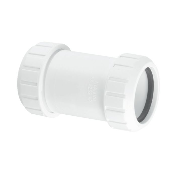 McAlpine 1.1/2 Inch Surefit Straight Connector