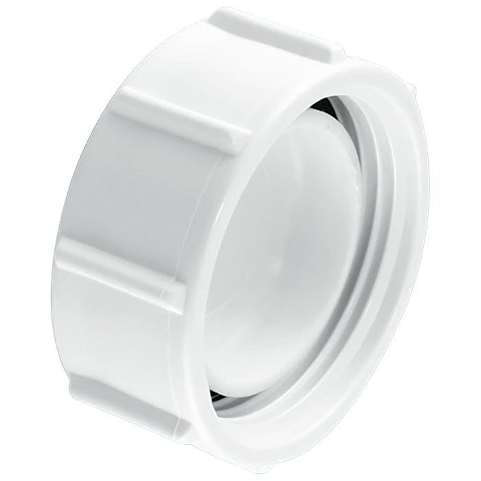 McAlpine 1.1/2 Inch Blank Cap With Inch BSP Nut