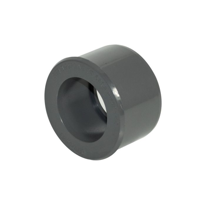 FloPlast Solvent Weld Reducer (50mm x 32mm) (Anthracite Grey)