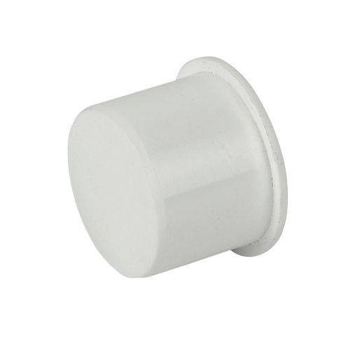 FloPlast Socket Plug for Push Fit Waste Pipe (32mm) (White)