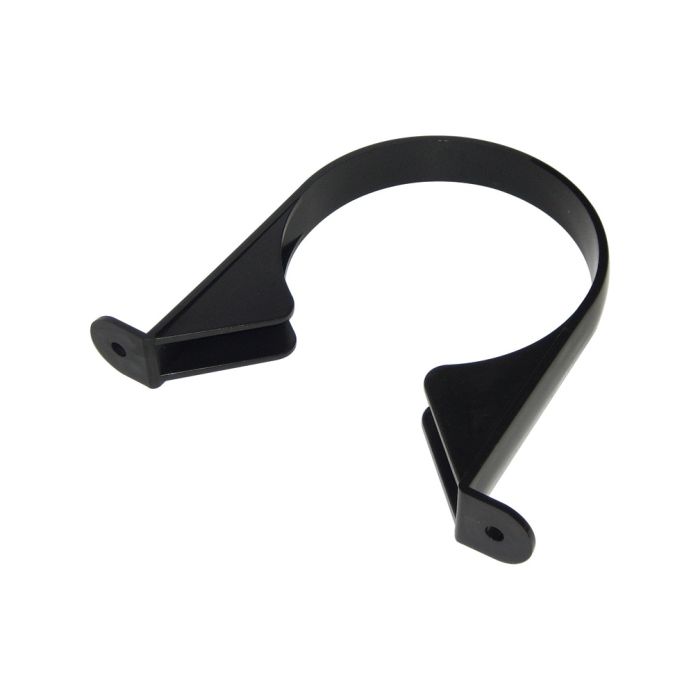 FloPlast 110mm Pipe Clip Bracket (Black)