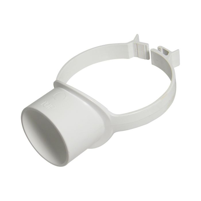FloPlast 110mm Strap Boss (White)