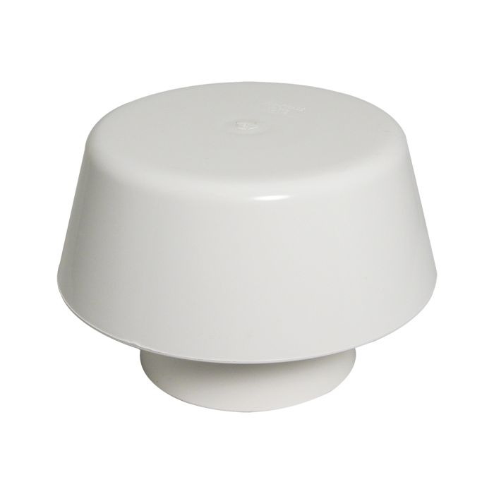 FloPlast 110mm Mushroom Extract Vent Cowl (White)