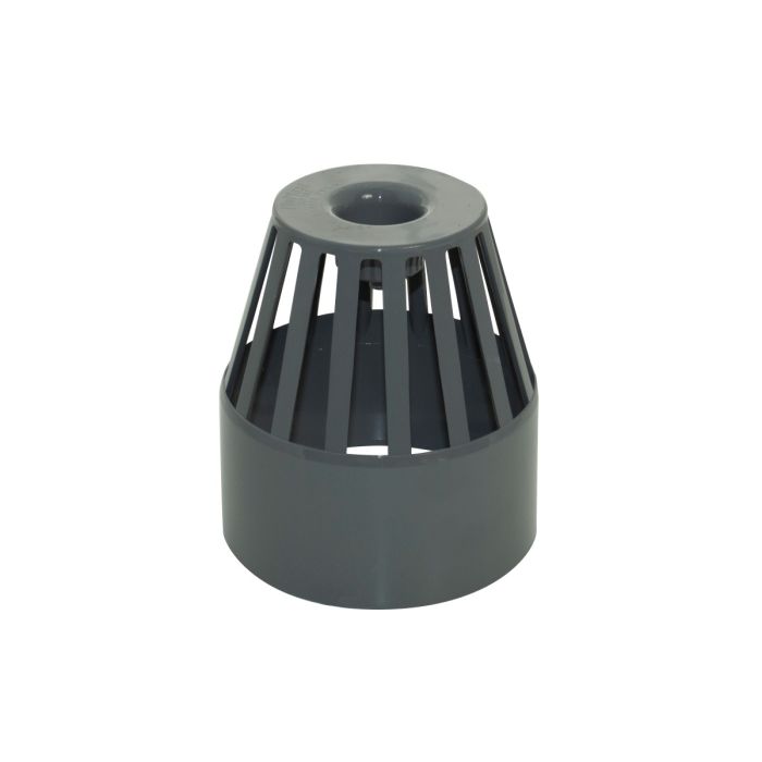 FloPlast 110mm Vent Terminal (Anthracite Grey) (Grey)