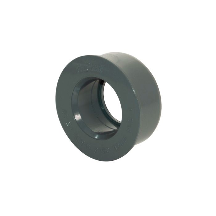 FloPlast Solvent Weld Boss Adaptor (40mm) (Anthracite Grey)