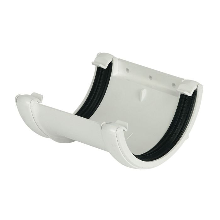 FloPlast Union Bracket 112mm Half Round Gutter (White)