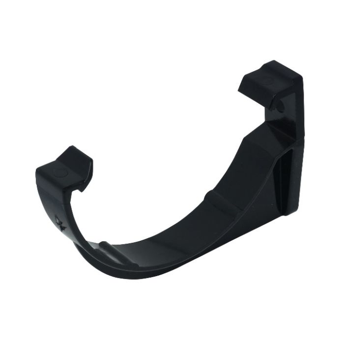 FloPlast Fascia Bracket 112mm Half Round Gutter (Black)