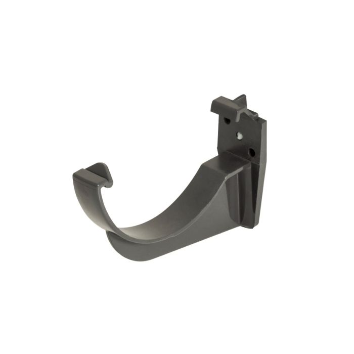 FloPlast Fascia Bracket 112mm Half Round Gutter (Anthracite Grey)